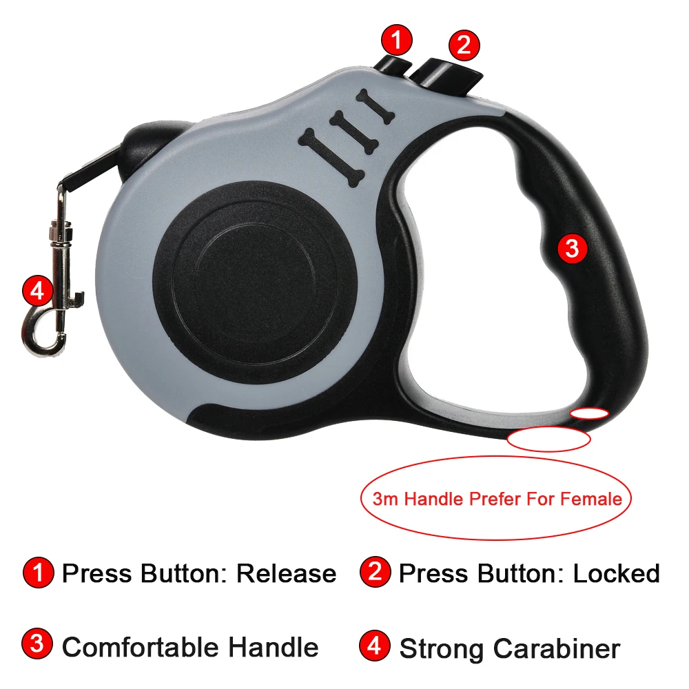 Automatic Retractable Pet Leash
