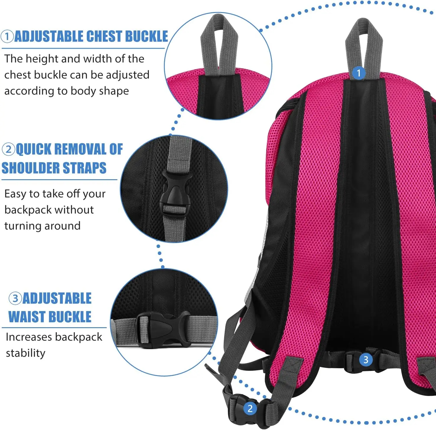 Breathable Dog Carrier Backpack - Portable Travel Bag for Small Dogs