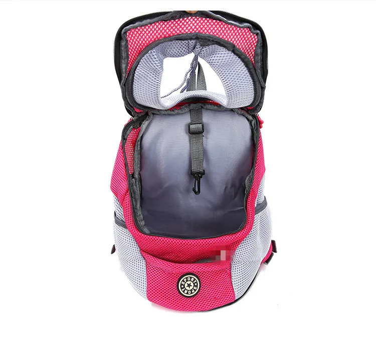 Breathable Dog Carrier Backpack - Portable Travel Bag for Small Dogs