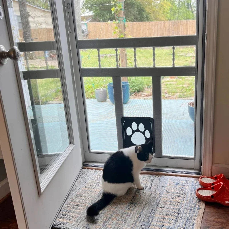 Lockable Pet Flap Door for Cats & Dogs Door