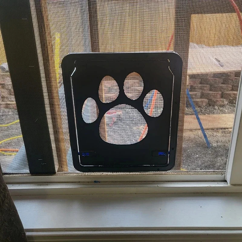 Lockable Pet Flap Door for Cats & Dogs Door