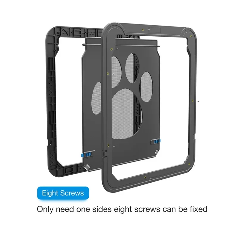 Lockable Pet Flap Door for Cats & Dogs Door