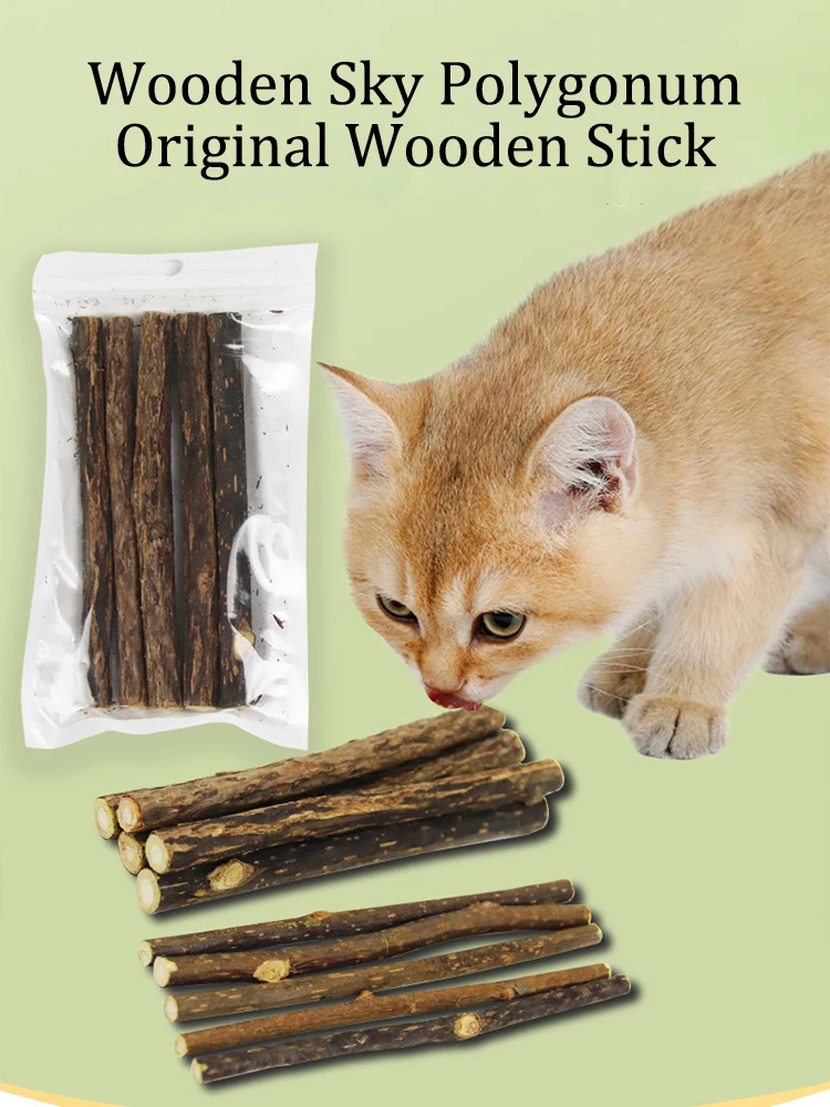 Natural Silvervine (Matatabi) Chew Sticks for Cats