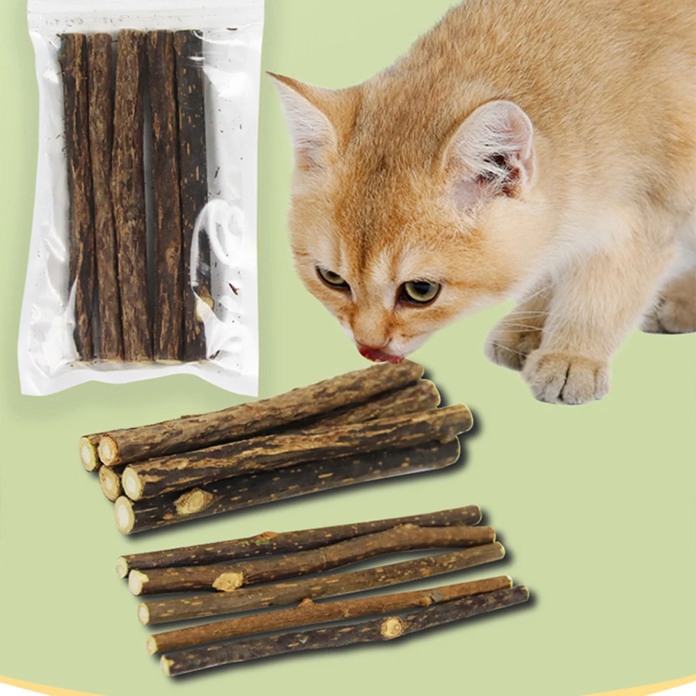 Natural Silvervine (Matatabi) Chew Sticks for Cats