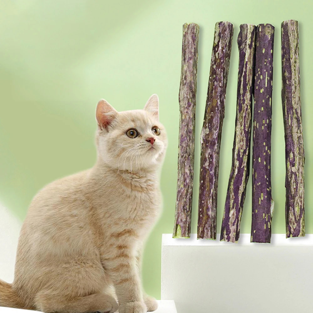 Natural Silvervine (Matatabi) Chew Sticks for Cats